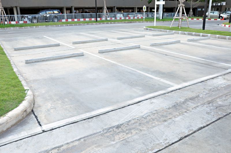 Concrete Parking Installation detail
